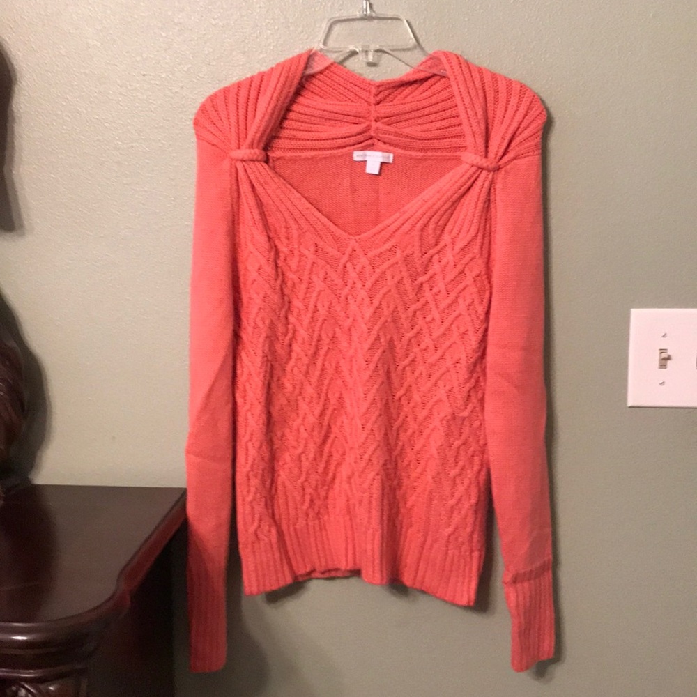 Women’s Peach Color New York & Co. Sweater Sz M